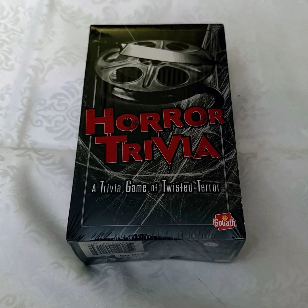 Goliath Horror Trivia A Trivia Game of Twisted Terror Card Set.  New/Sealed